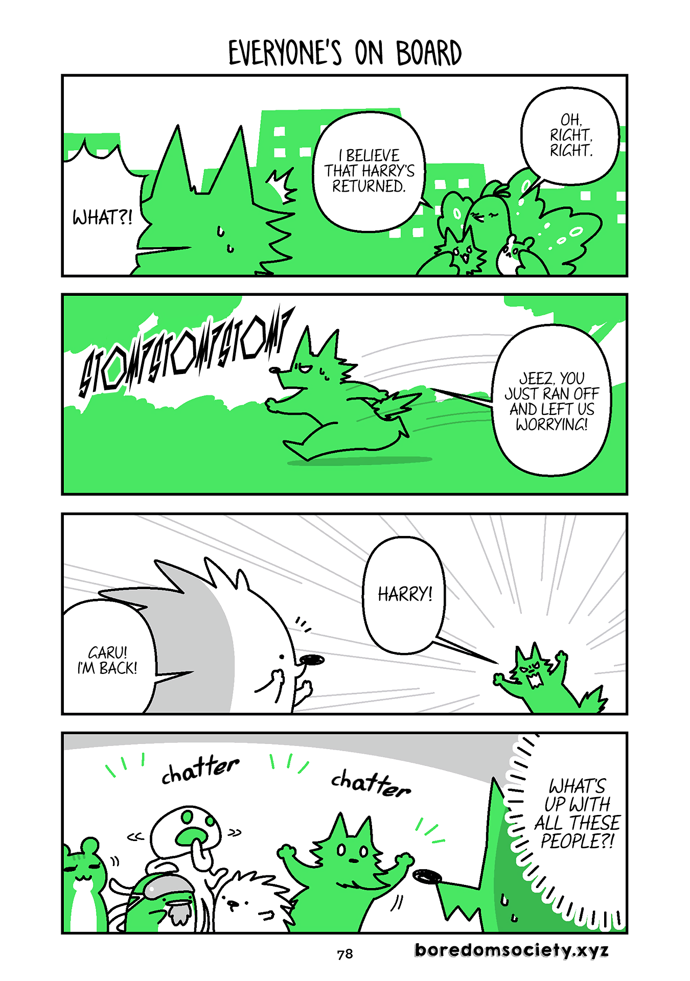 Hedgehog Harry Chapter 279 page 1 - Chapter 279: Everyone's On Board