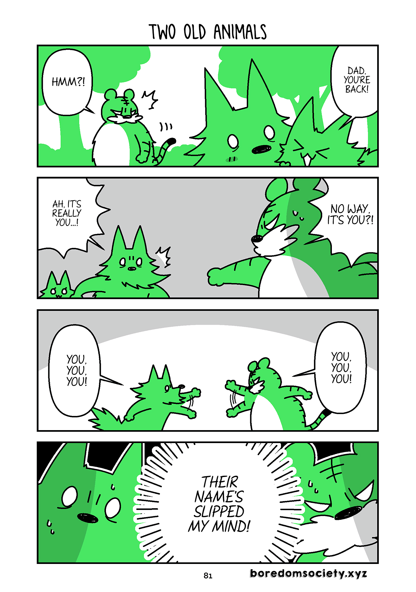Hedgehog Harry Chapter 282 page 1 - Chapter 282: Two Old Animals