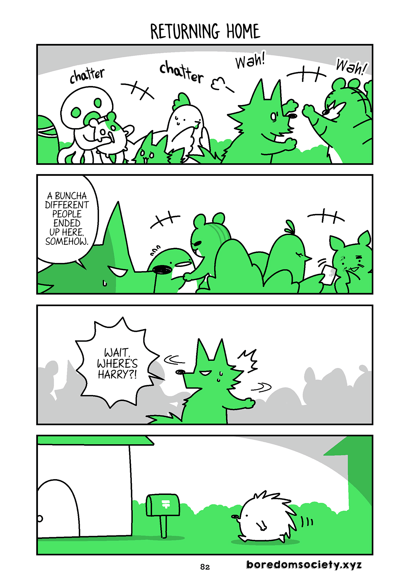Hedgehog Harry Chapter 283 page 1 - Chapter 283: Returning Home