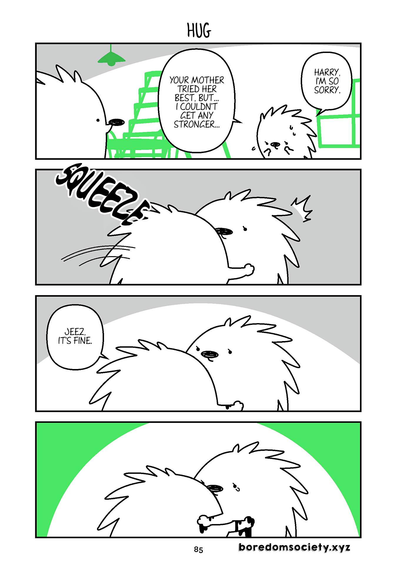 Hedgehog Harry Chapter 286 page 1 - Chapter 286: Hug