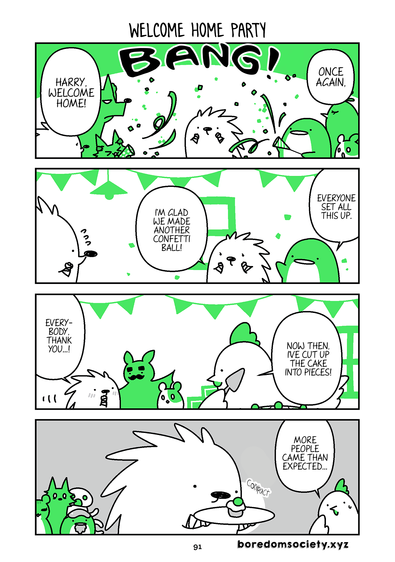 Hedgehog Harry Chapter 290 page 1 - Chapter 290: Welcome Home Party