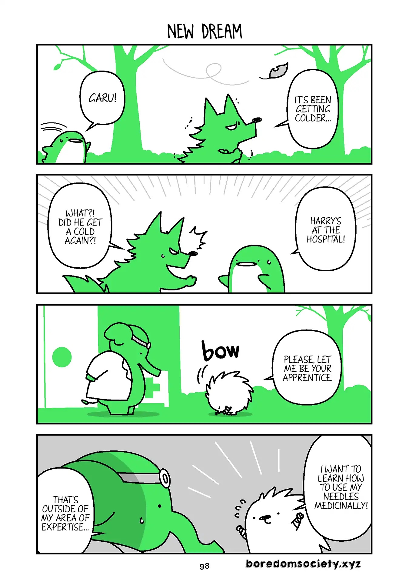 Hedgehog Harry Chapter 297 page 1 - Chapter 297: New Dream