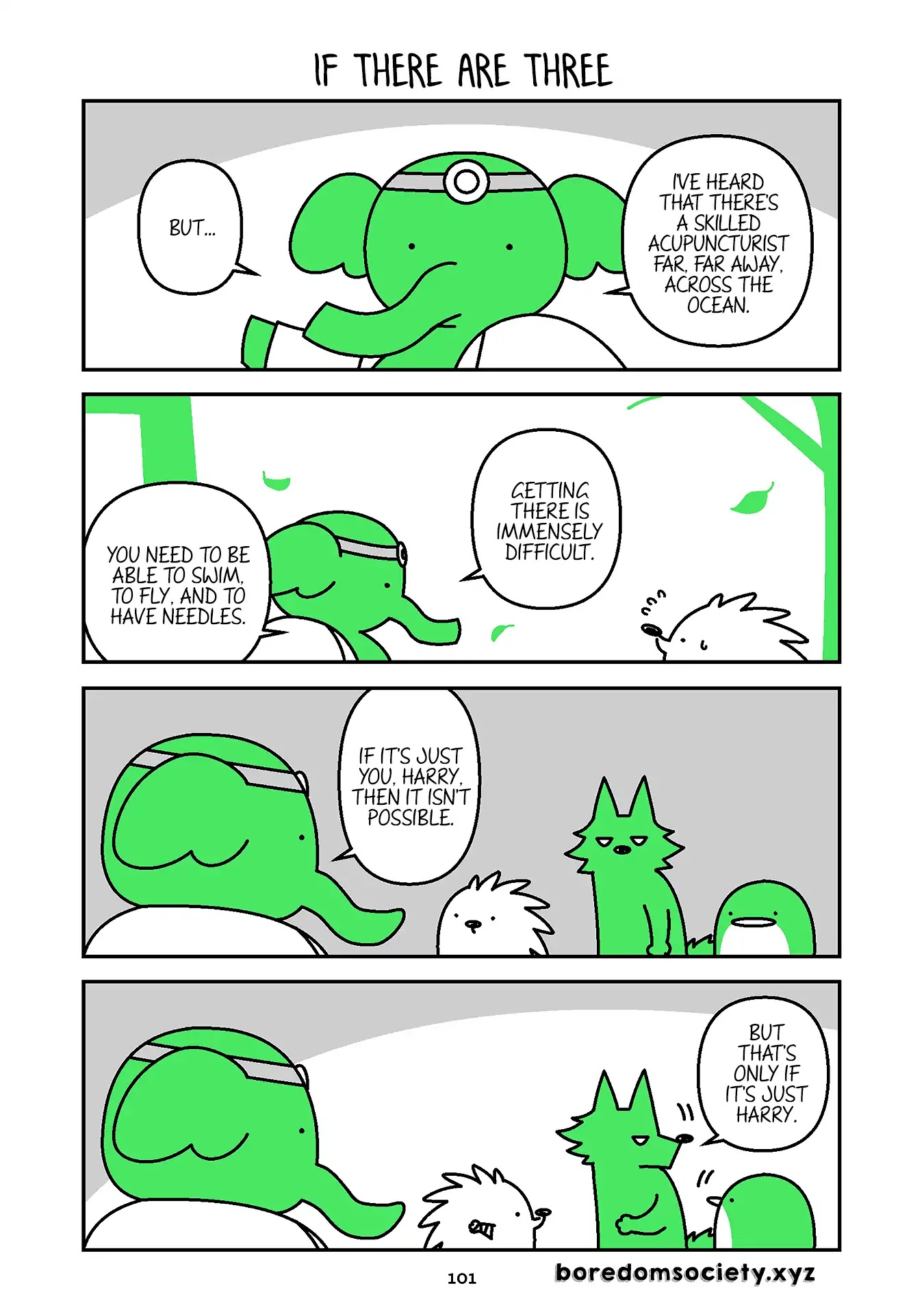 Hedgehog Harry Chapter 298 page 1 - Chapter 298: If There Are Three