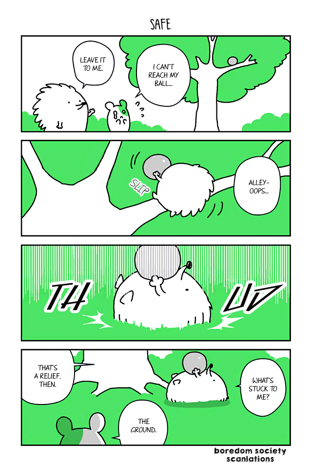 Hedgehog Harry Chapter 3 page 1 - Chapter 3: Safe