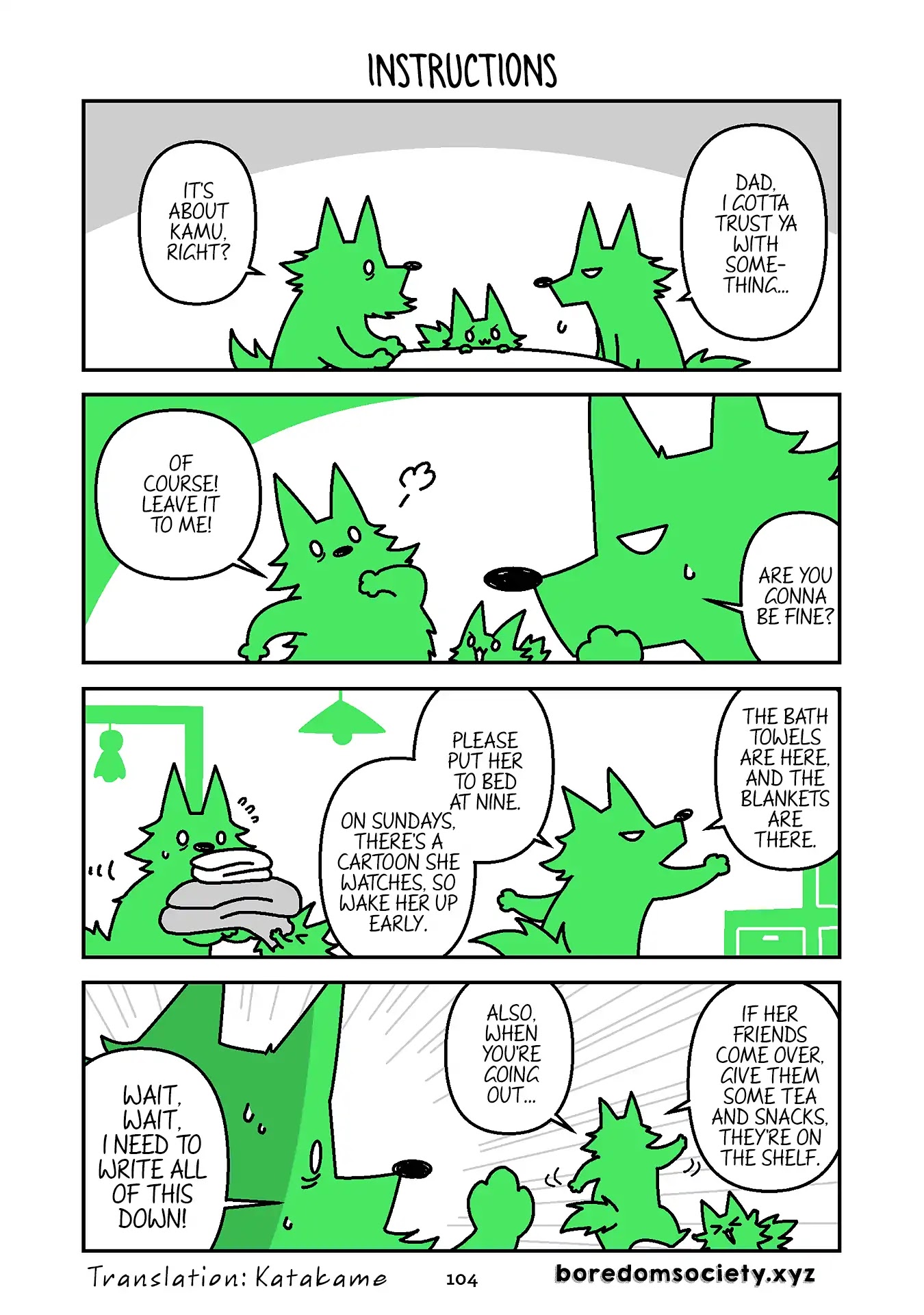 Hedgehog Harry Chapter 301 page 1 - Chapter 301: Instructions