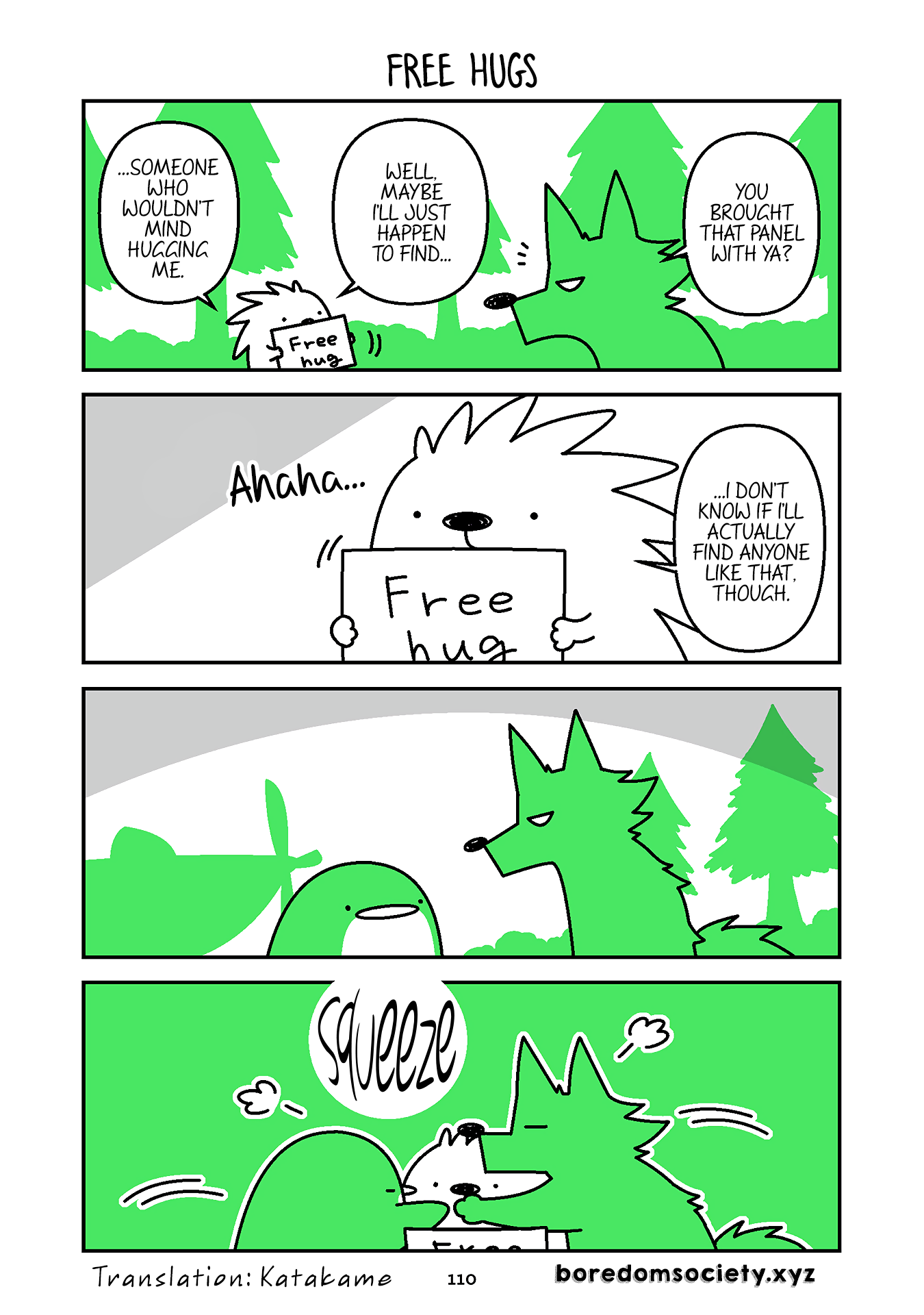 Hedgehog Harry Chapter 307 page 1 - Chapter 307: Free Hugs