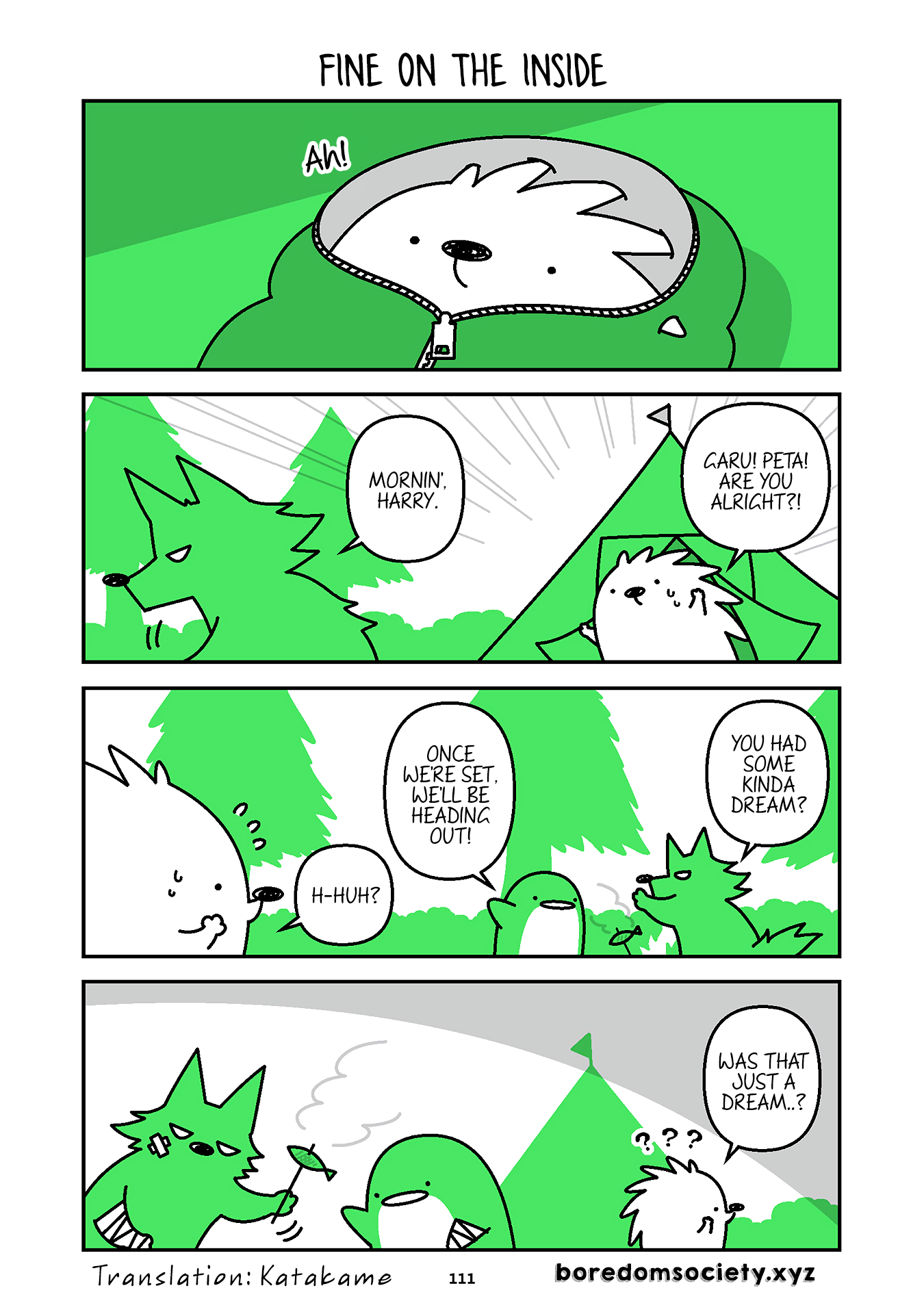 Hedgehog Harry Chapter 308 page 1 - Chapter 308: Fine On The Inside