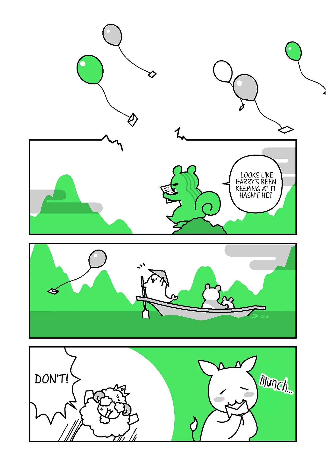 Hedgehog Harry Chapter 309.75 page 11 - Chapter 309.75: Hedgehog's Letter [END]