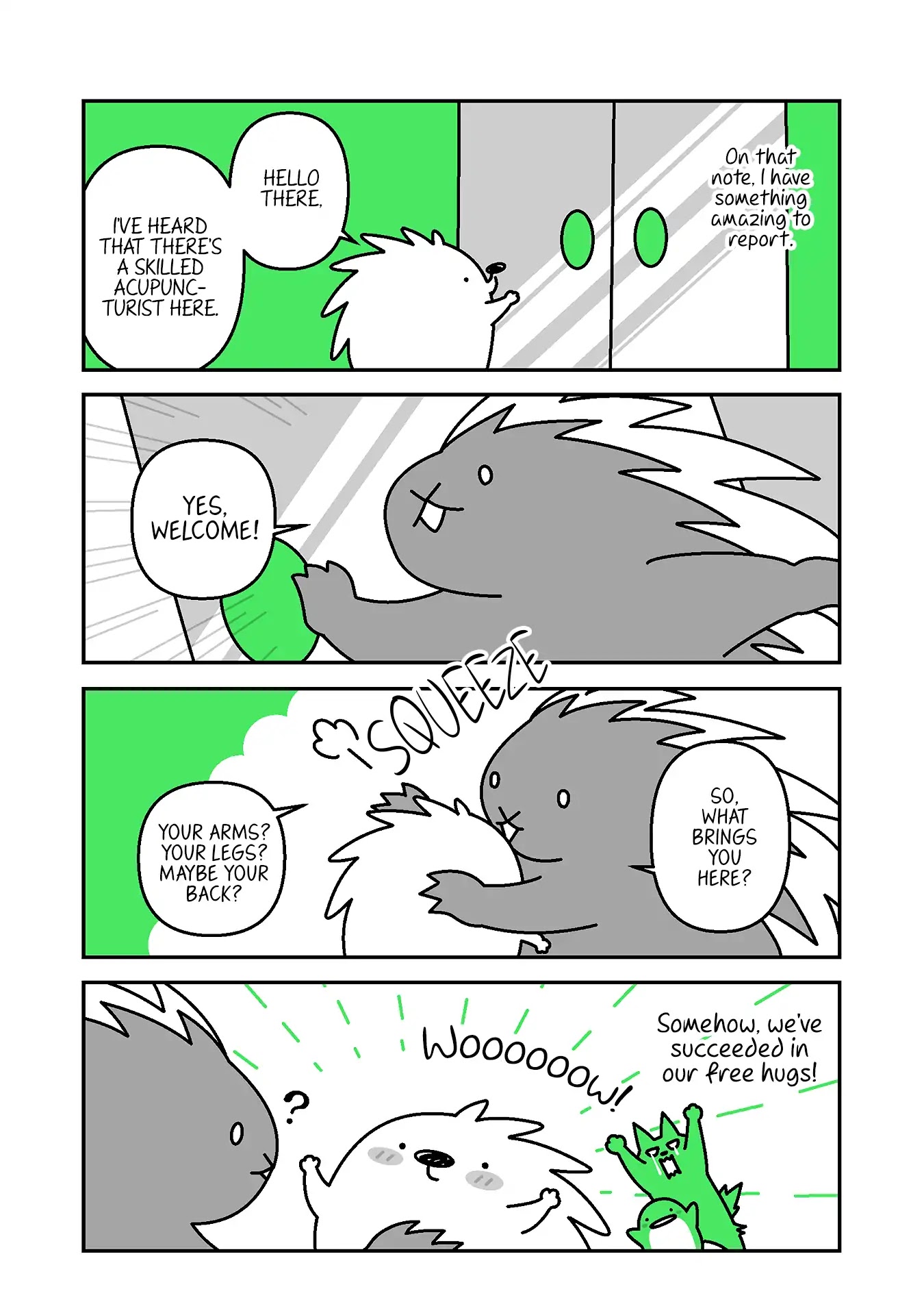 Hedgehog Harry Chapter 309.75 page 3 - Chapter 309.75: Hedgehog's Letter [END]