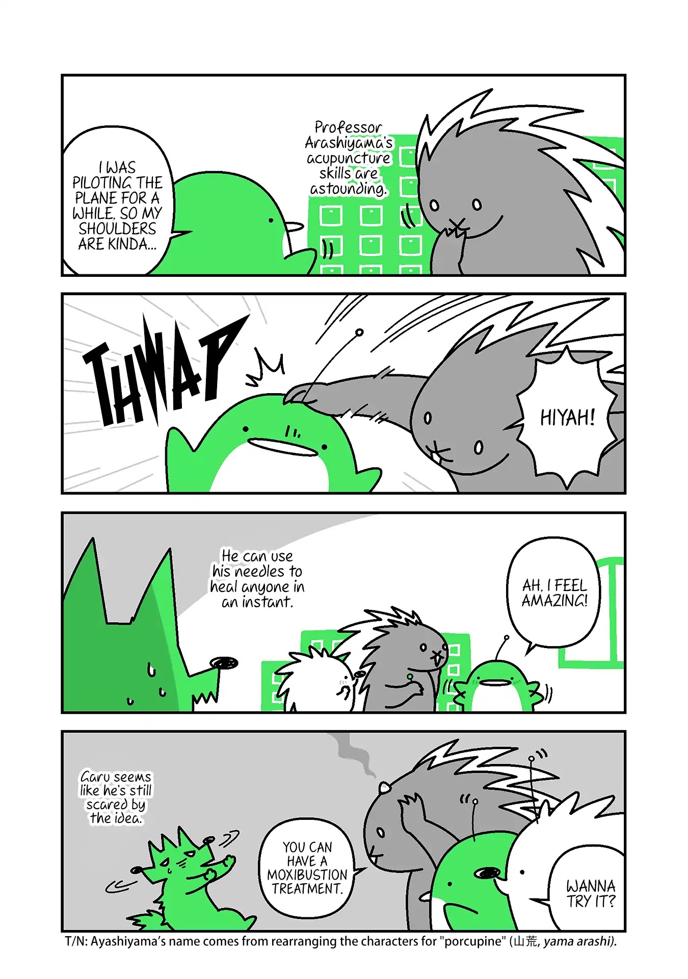 Hedgehog Harry Chapter 309.75 page 4 - Chapter 309.75: Hedgehog's Letter [END]