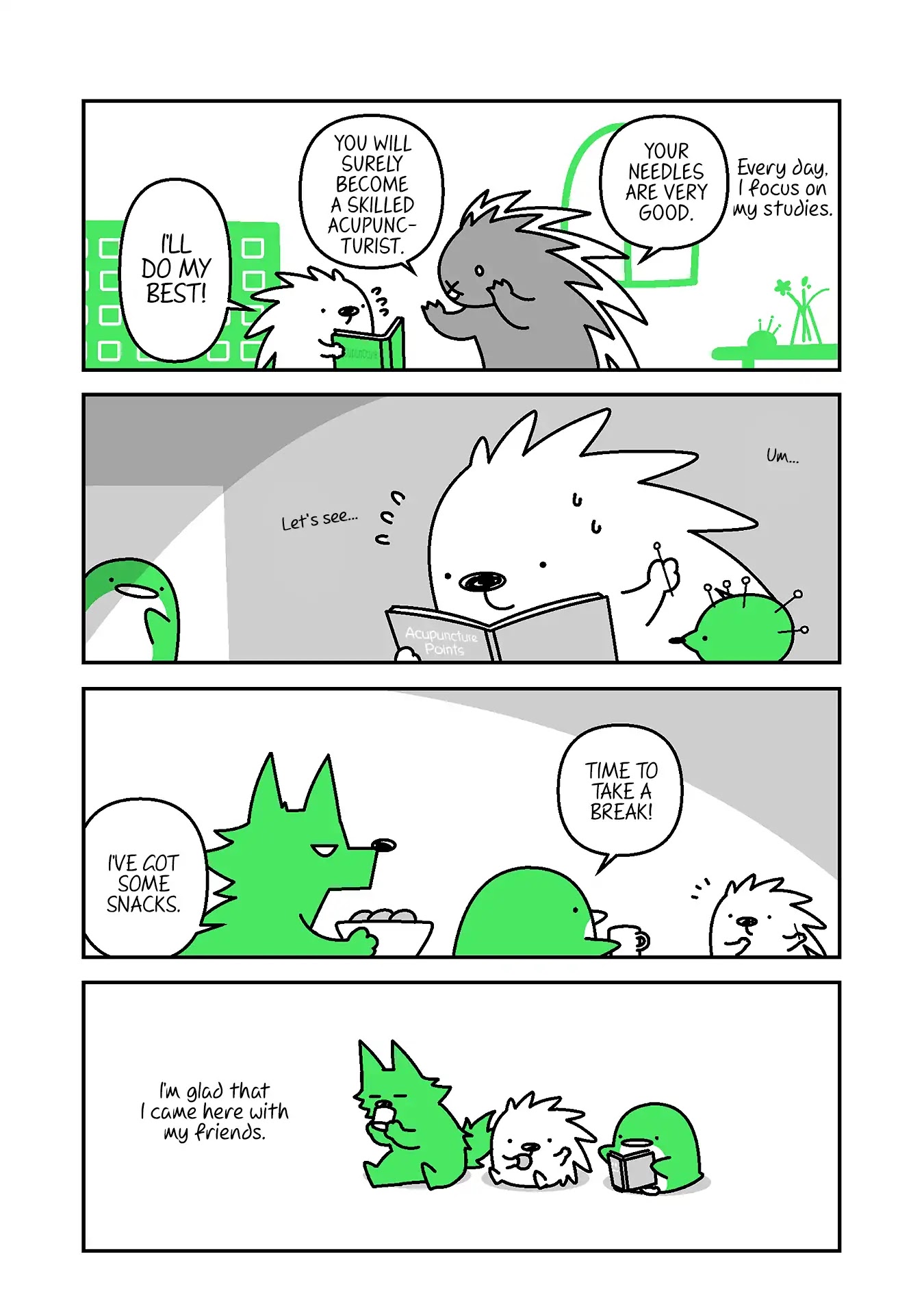 Hedgehog Harry Chapter 309.75 page 5 - Chapter 309.75: Hedgehog's Letter [END]