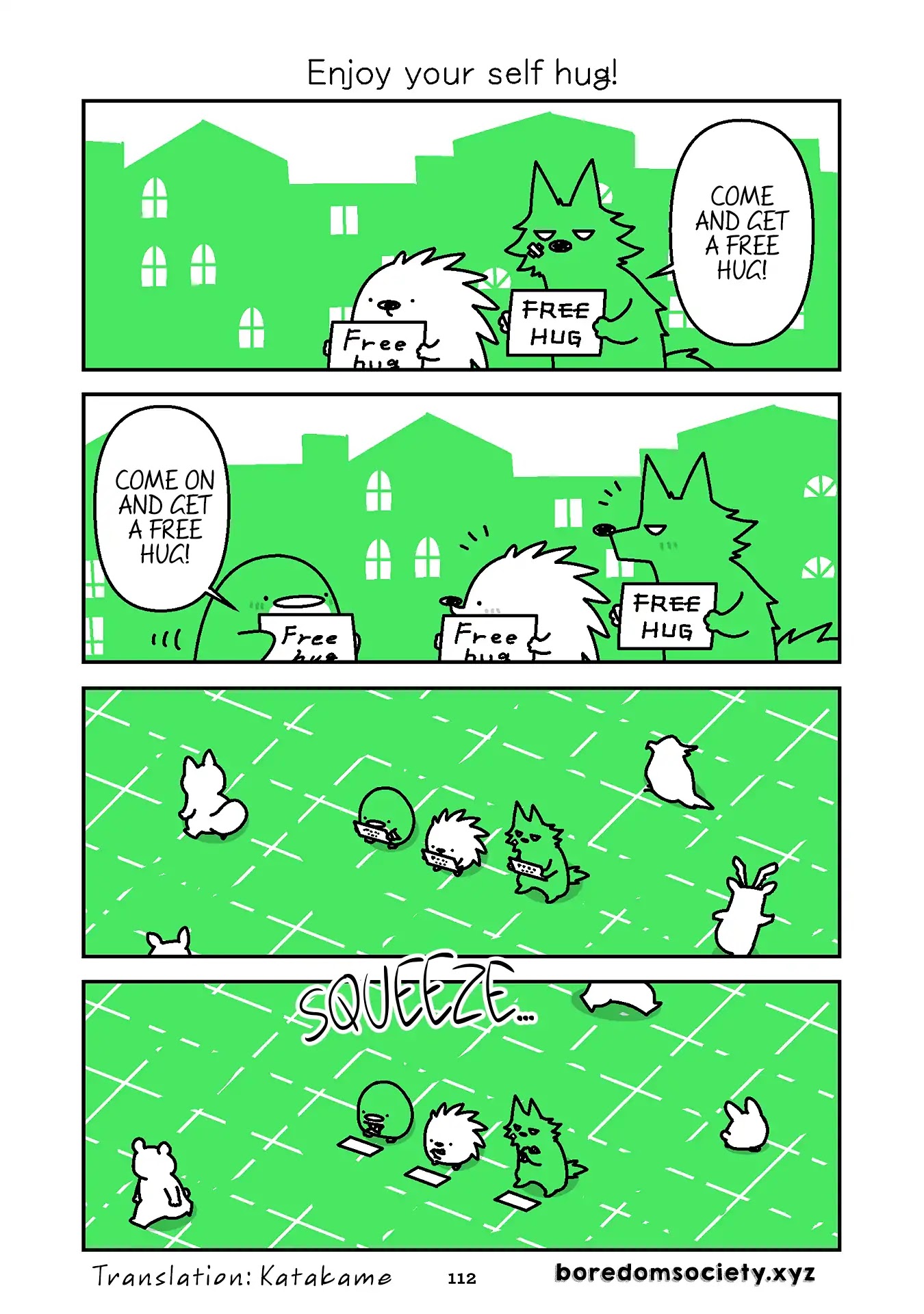 Hedgehog Harry Chapter 309 page 1 - Chapter 309: Enjoy Your Self Hug!