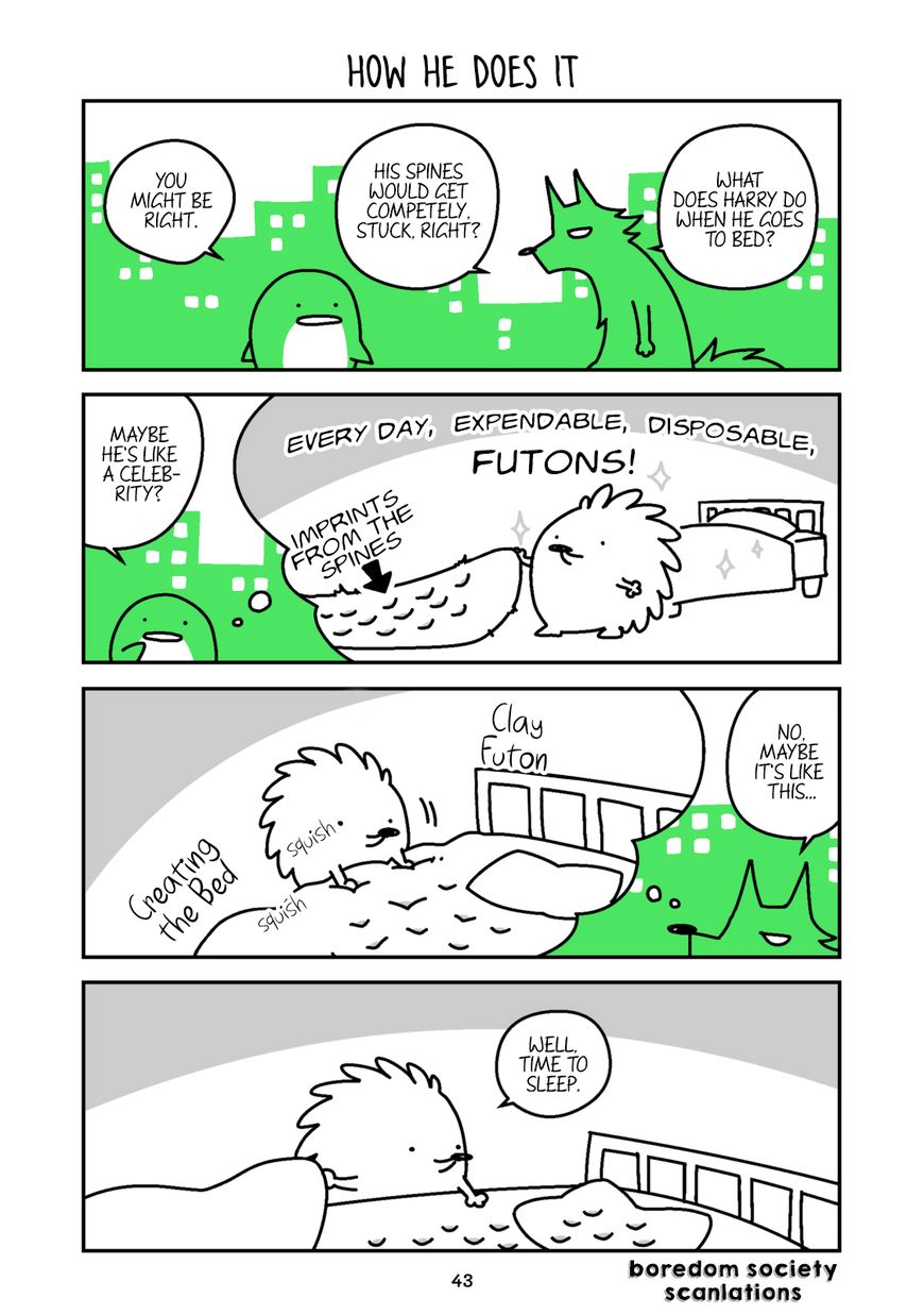 Hedgehog Harry Chapter 35 page 1 - Chapter 35 : How He Does It