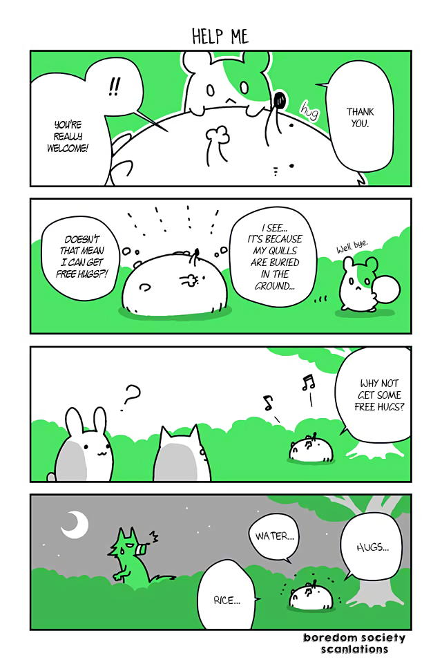 Hedgehog Harry Chapter 4 page 1 - Chapter 4: Help Me