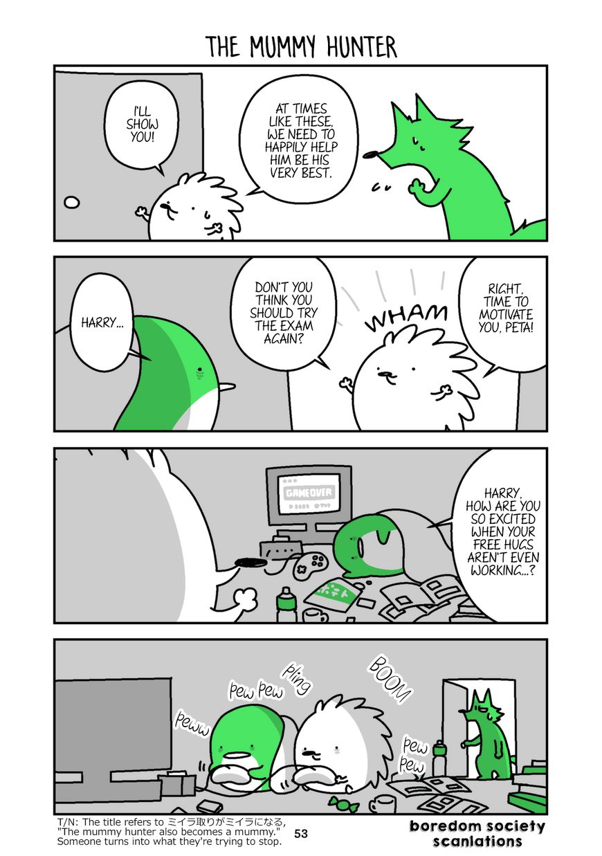Hedgehog Harry Chapter 45 page 1 - Chapter 45 : The Mummy Hunter