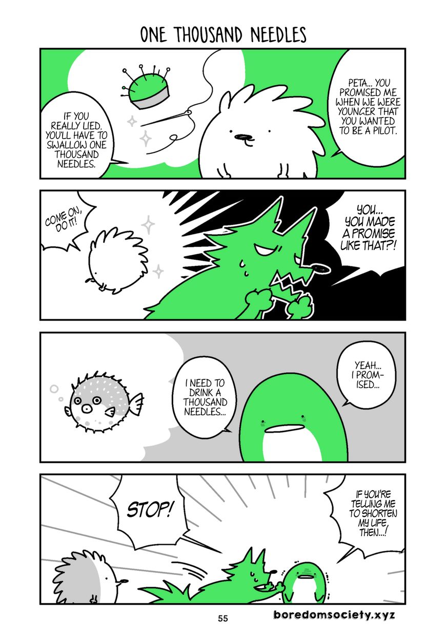 Hedgehog Harry Chapter 47 page 1 - Chapter 47 : One Thousand Needles