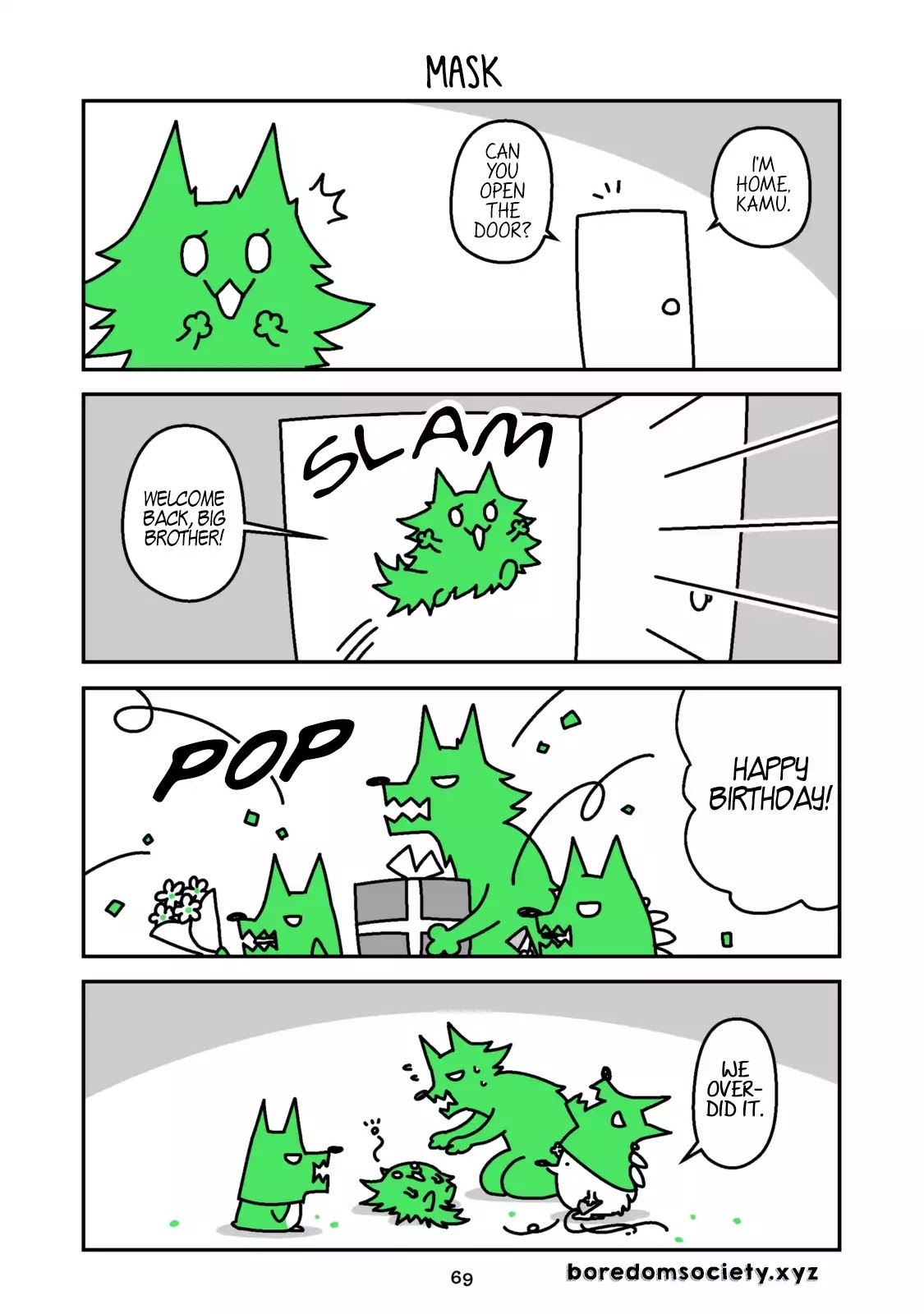 Hedgehog Harry Chapter 59 page 1 - Chapter 59: Mask