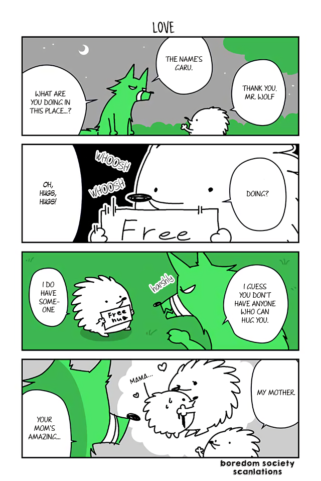 Hedgehog Harry Chapter 6 page 1 - Chapter 6: Love