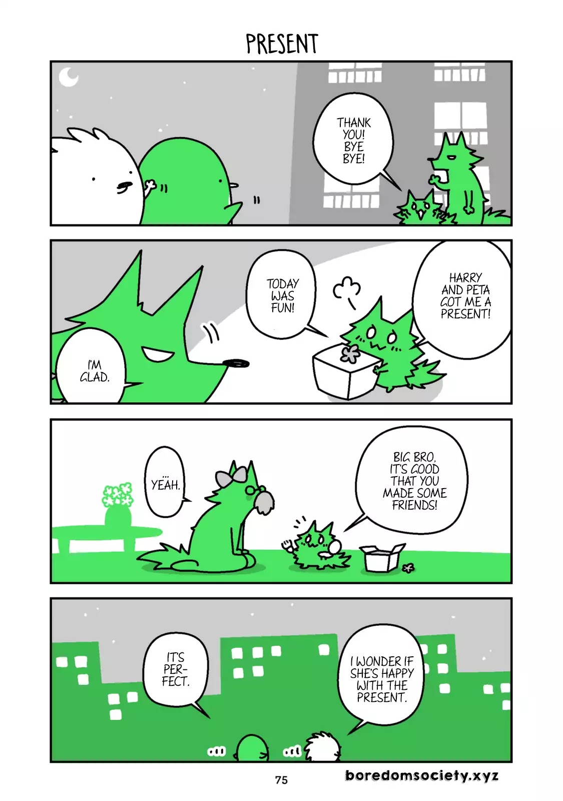 Hedgehog Harry Chapter 65 page 1 - Chapter 65: Present