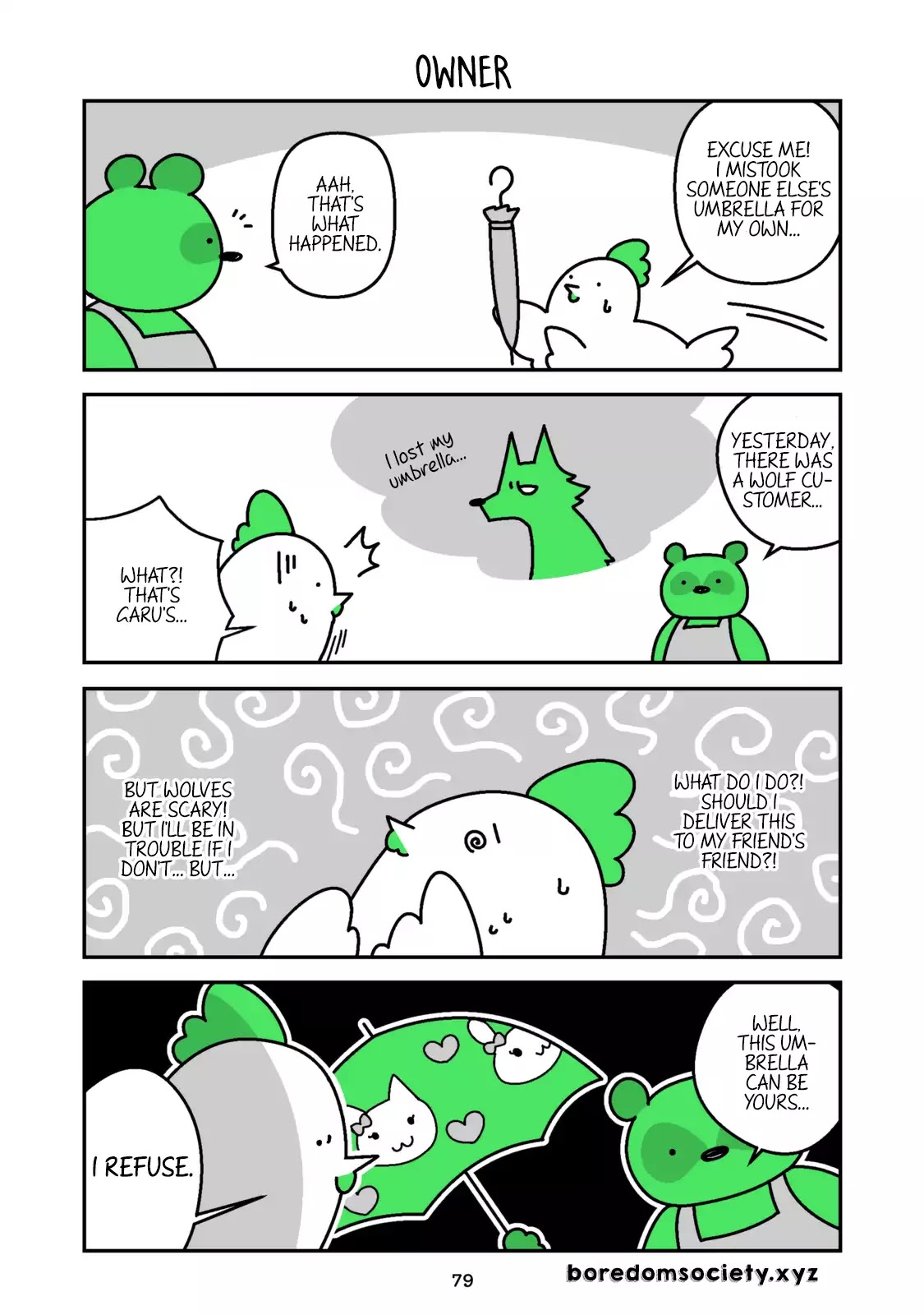 Hedgehog Harry Chapter 68 page 1 - Chapter 68: Owner
