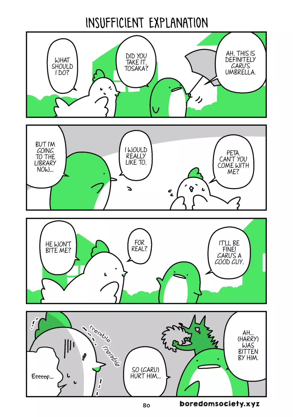 Hedgehog Harry Chapter 69 page 1 - Chapter 69: Insufficient Explanation