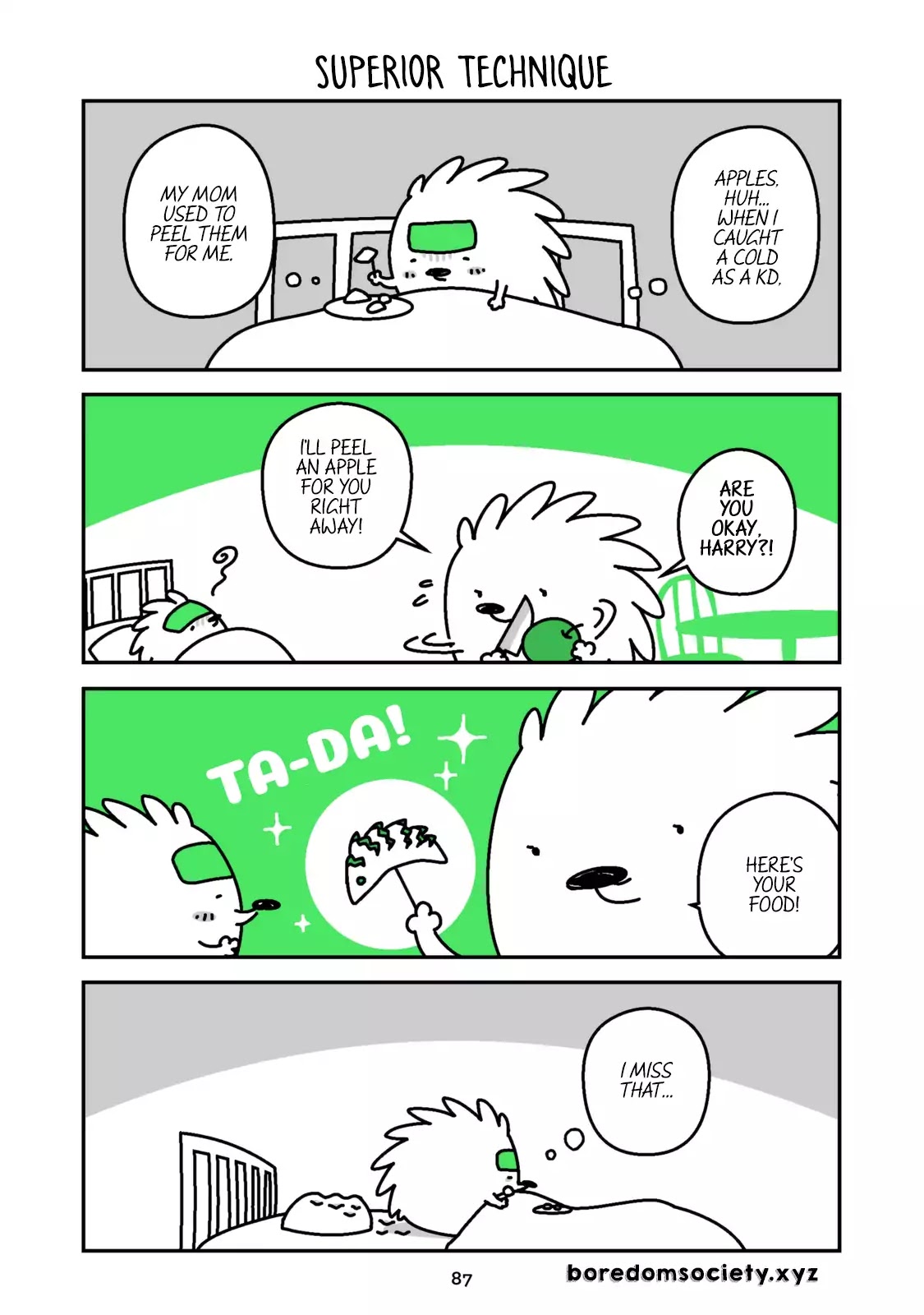 Hedgehog Harry Chapter 74 page 1 - Chapter 74: Superior Technique