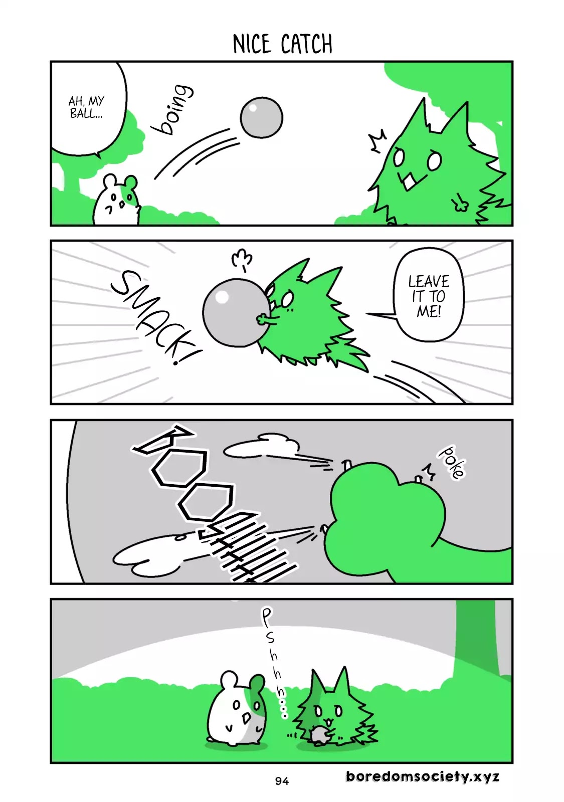 Hedgehog Harry Chapter 80 page 1 - Chapter 80: Nice Catch