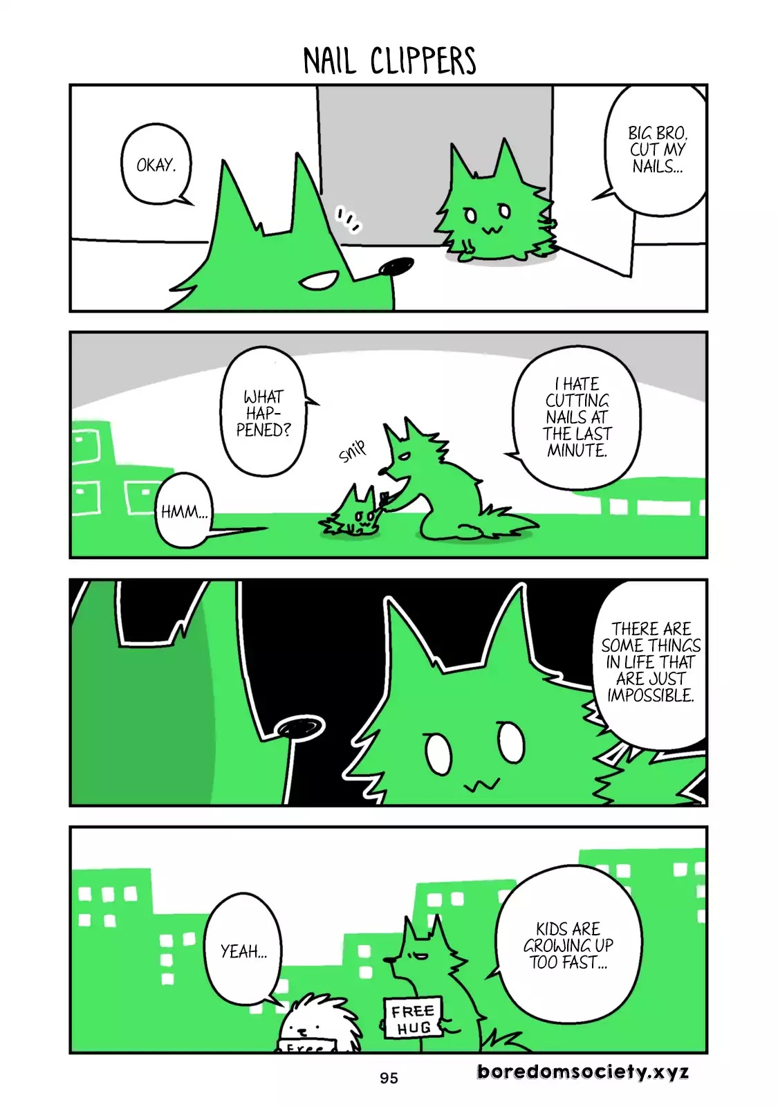 Hedgehog Harry Chapter 81 page 1 - Chapter 81: Nail Clippers