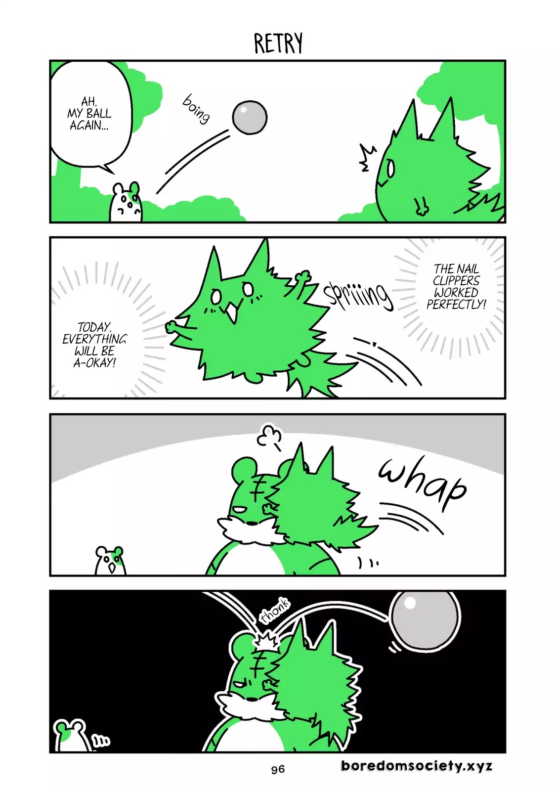 Hedgehog Harry Chapter 82 page 1 - Chapter 82: Retry