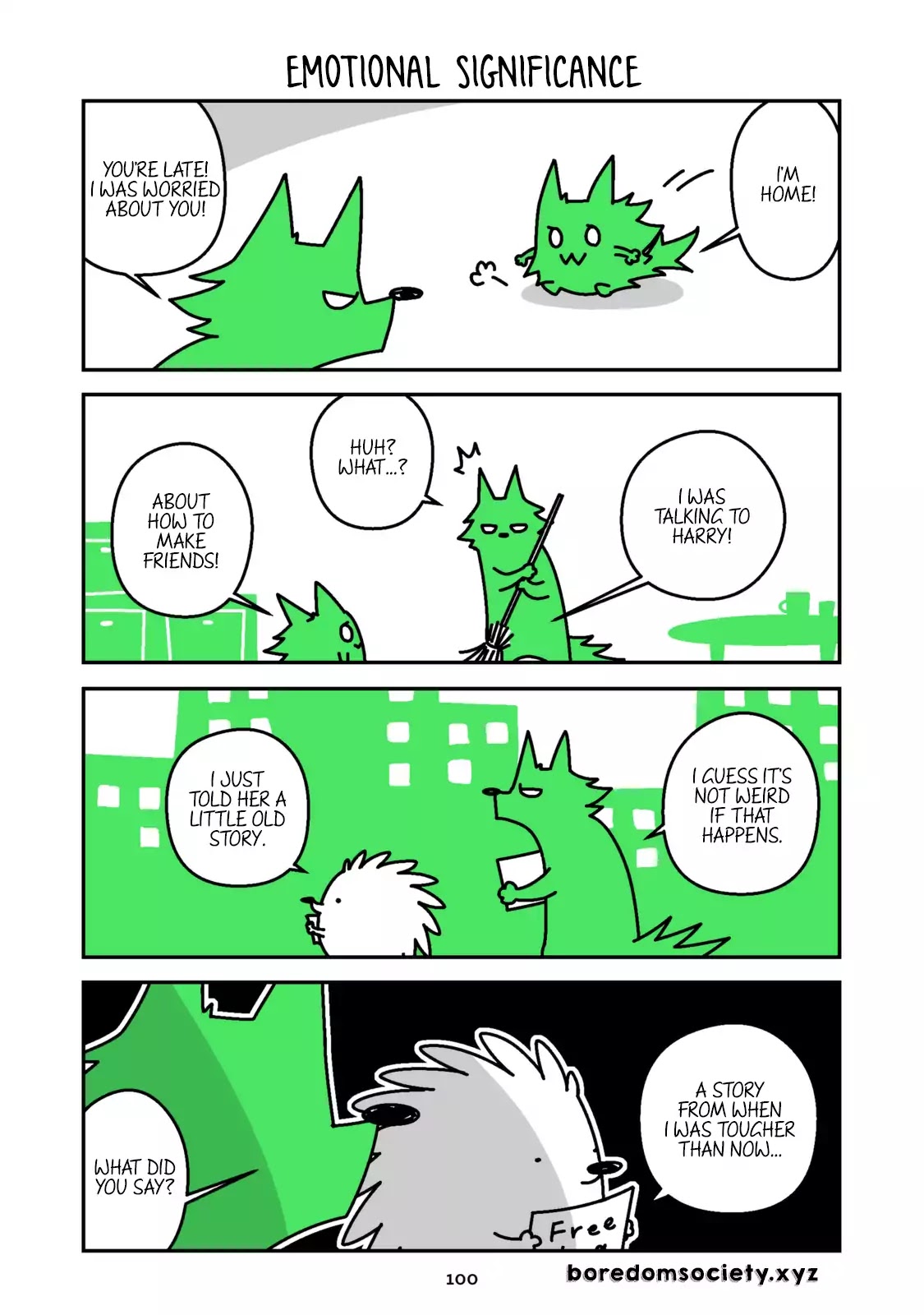 Hedgehog Harry Chapter 86 page 1 - Chapter 86: Emotional Significance