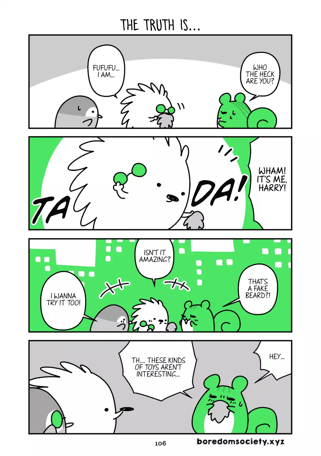 Hedgehog Harry Chapter 90 page 1 - Chapter 90: The Truth Is...