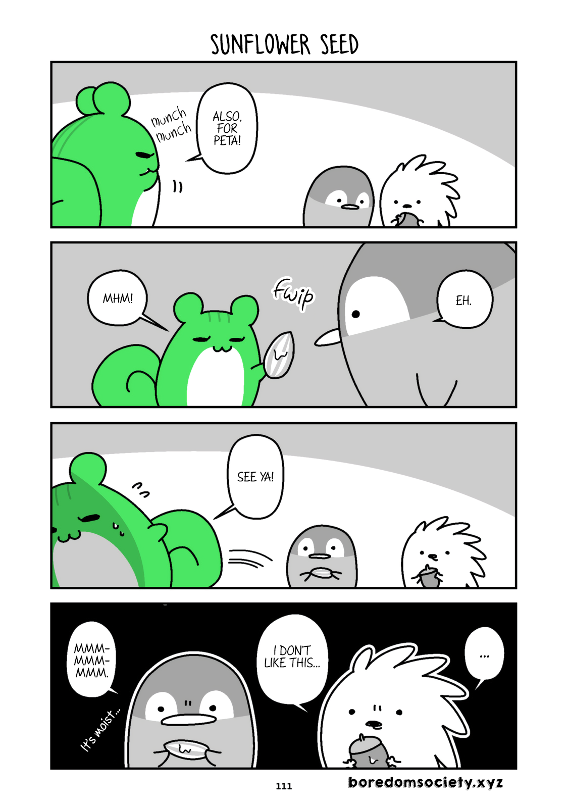 Hedgehog Harry Chapter 95 page 1 - Chapter 95: Sunflower Seed