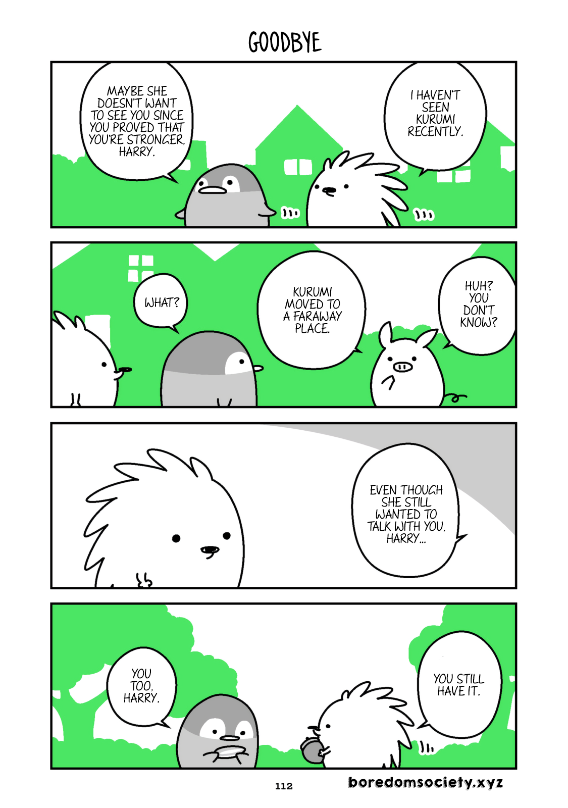Hedgehog Harry Chapter 96 page 1 - Chapter 96: Goodbye