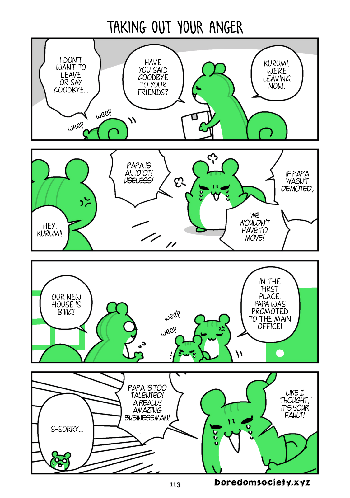 Hedgehog Harry Chapter 97 page 1 - Chapter 97: Taking Out Your Anger