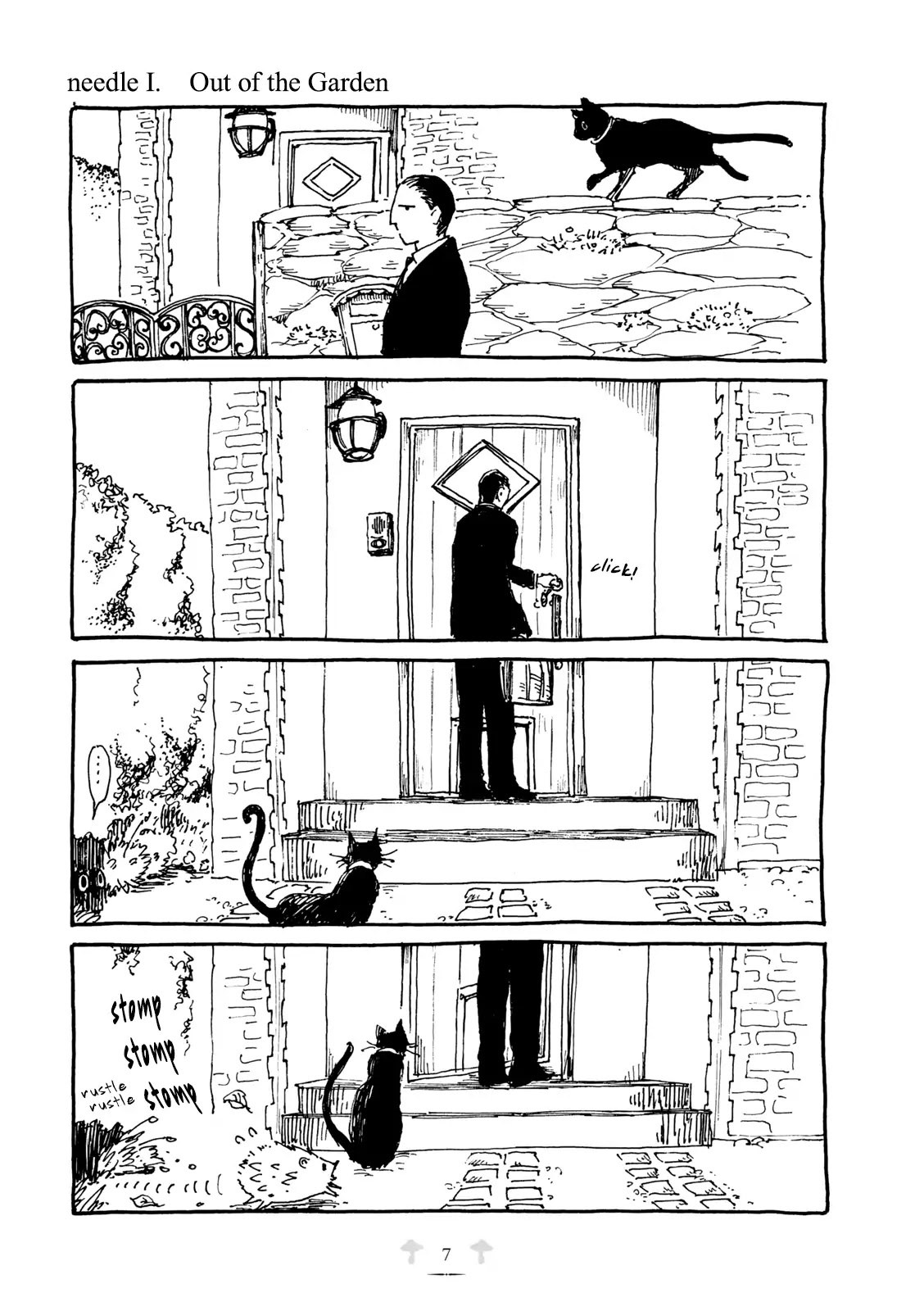 Hedgehog in the King's House Chapter 1 page 6 - Chapter 1: Out of the Garden
