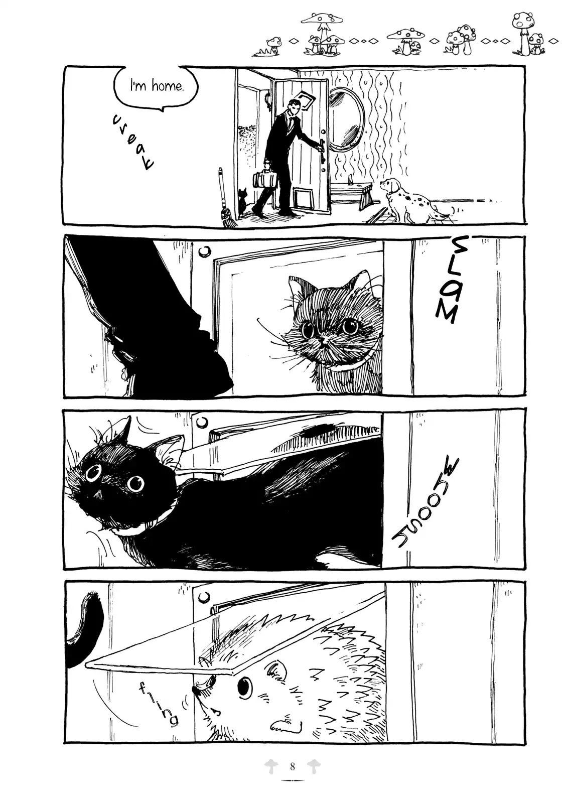 Hedgehog in the King's House Chapter 1 page 7 - Chapter 1: Out of the Garden