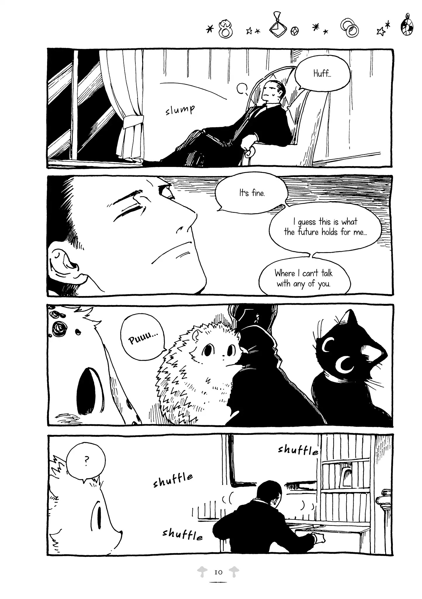 Hedgehog in the King's House Chapter 10 page 10 - Chapter 10: The King's Ring