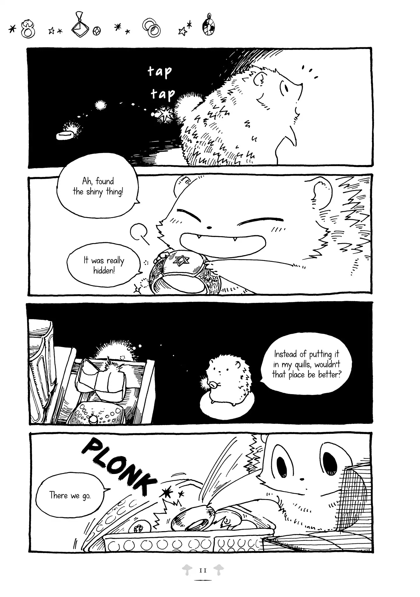 Hedgehog in the King's House Chapter 10 page 11 - Chapter 10: The King's Ring