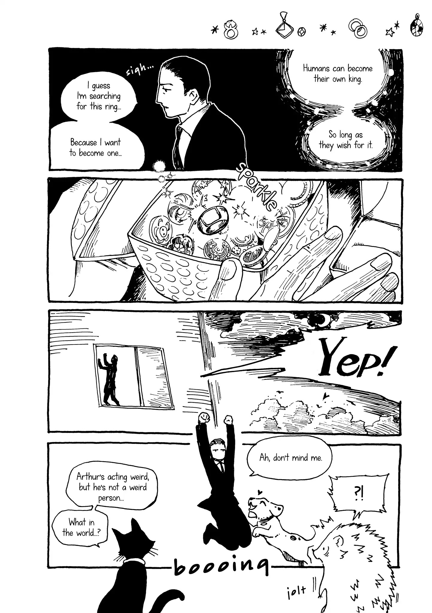 Hedgehog in the King's House Chapter 10 page 12 - Chapter 10: The King's Ring