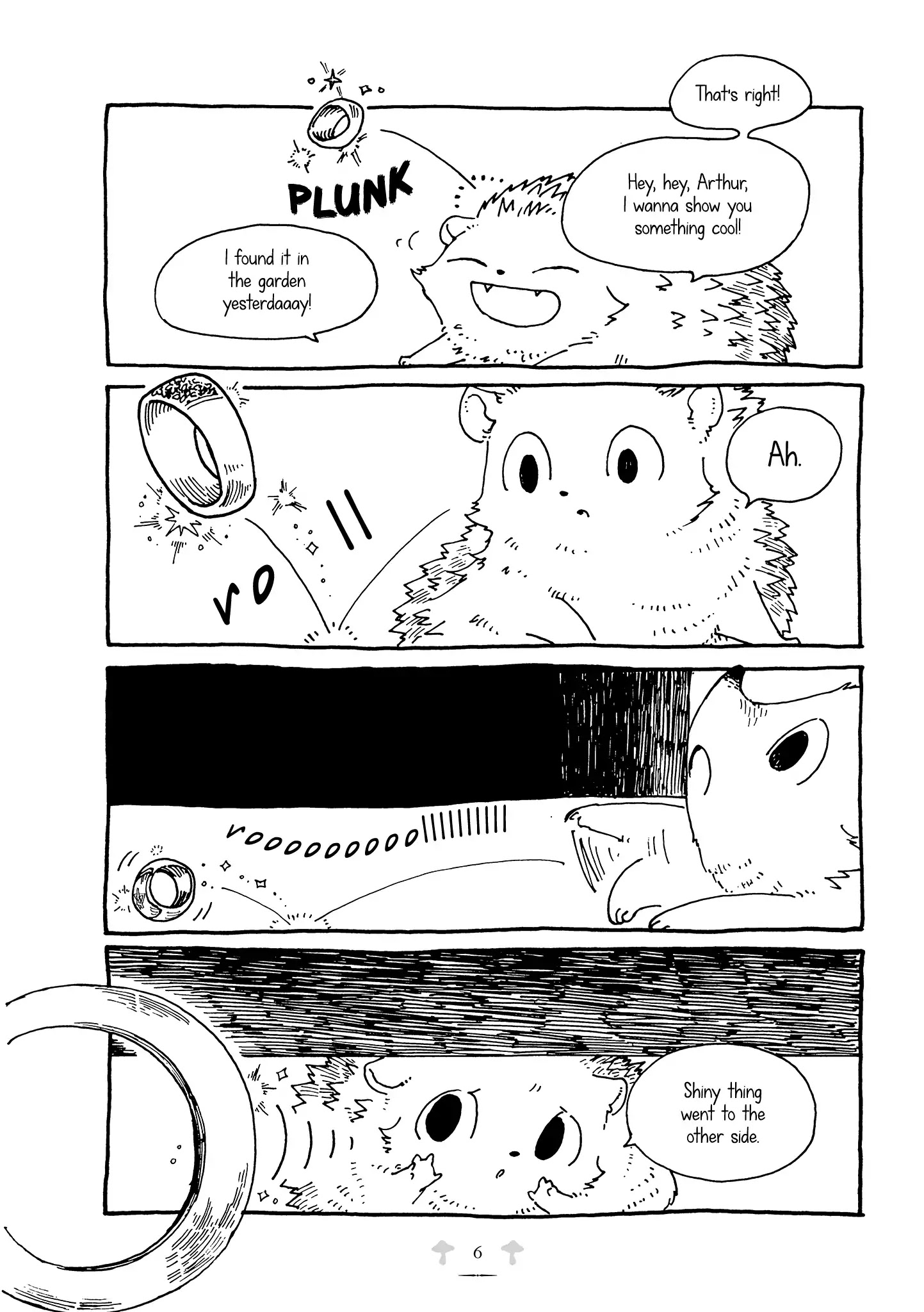 Hedgehog in the King's House Chapter 10 page 6 - Chapter 10: The King's Ring