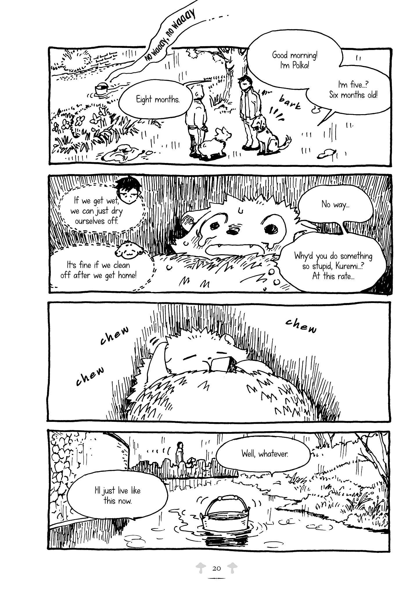 Hedgehog in the King's House Chapter 11 page 6 - Chapter 11: River