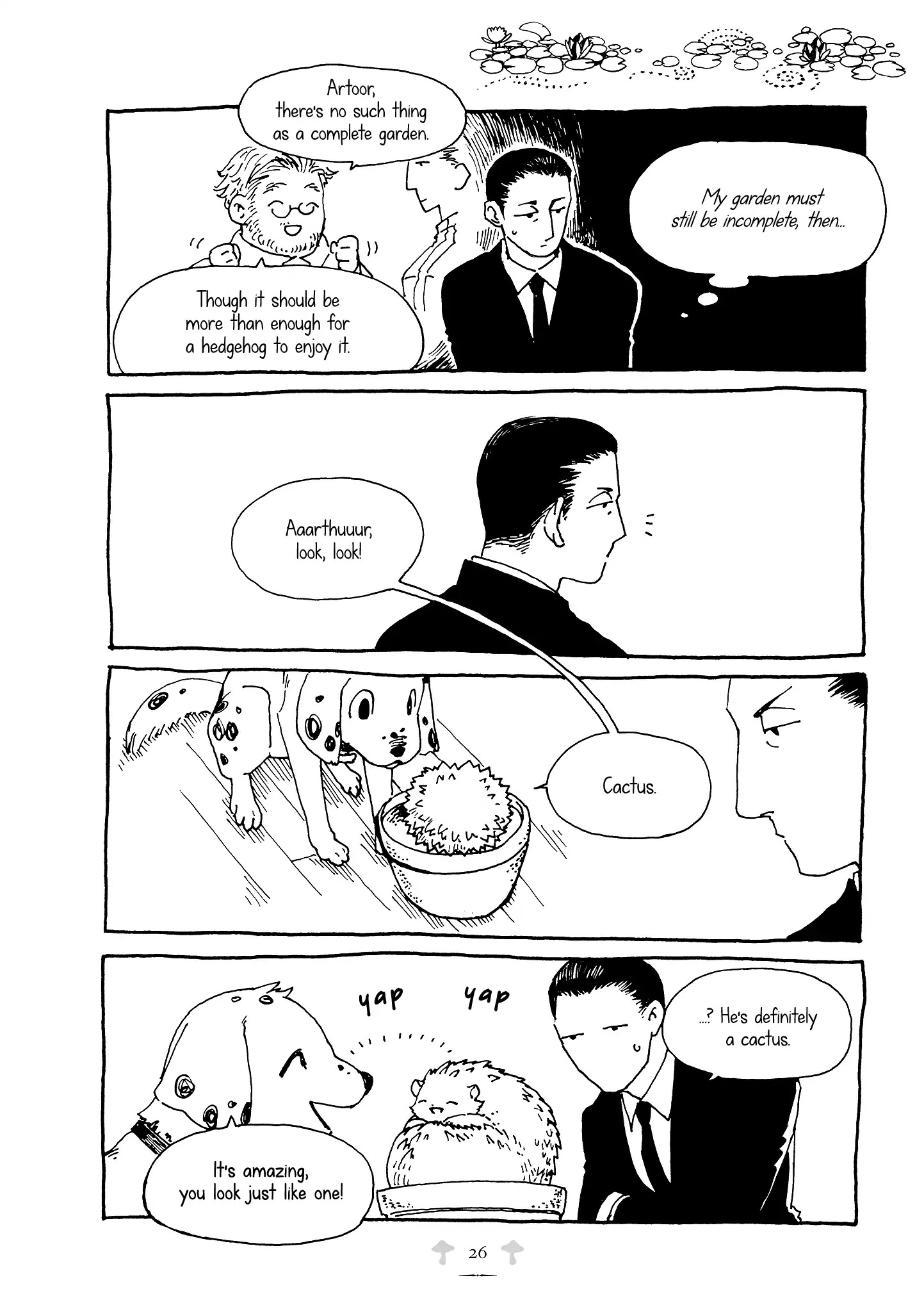 Hedgehog in the King's House Chapter 12 page 2 - Chapter 12: Home over the Garden