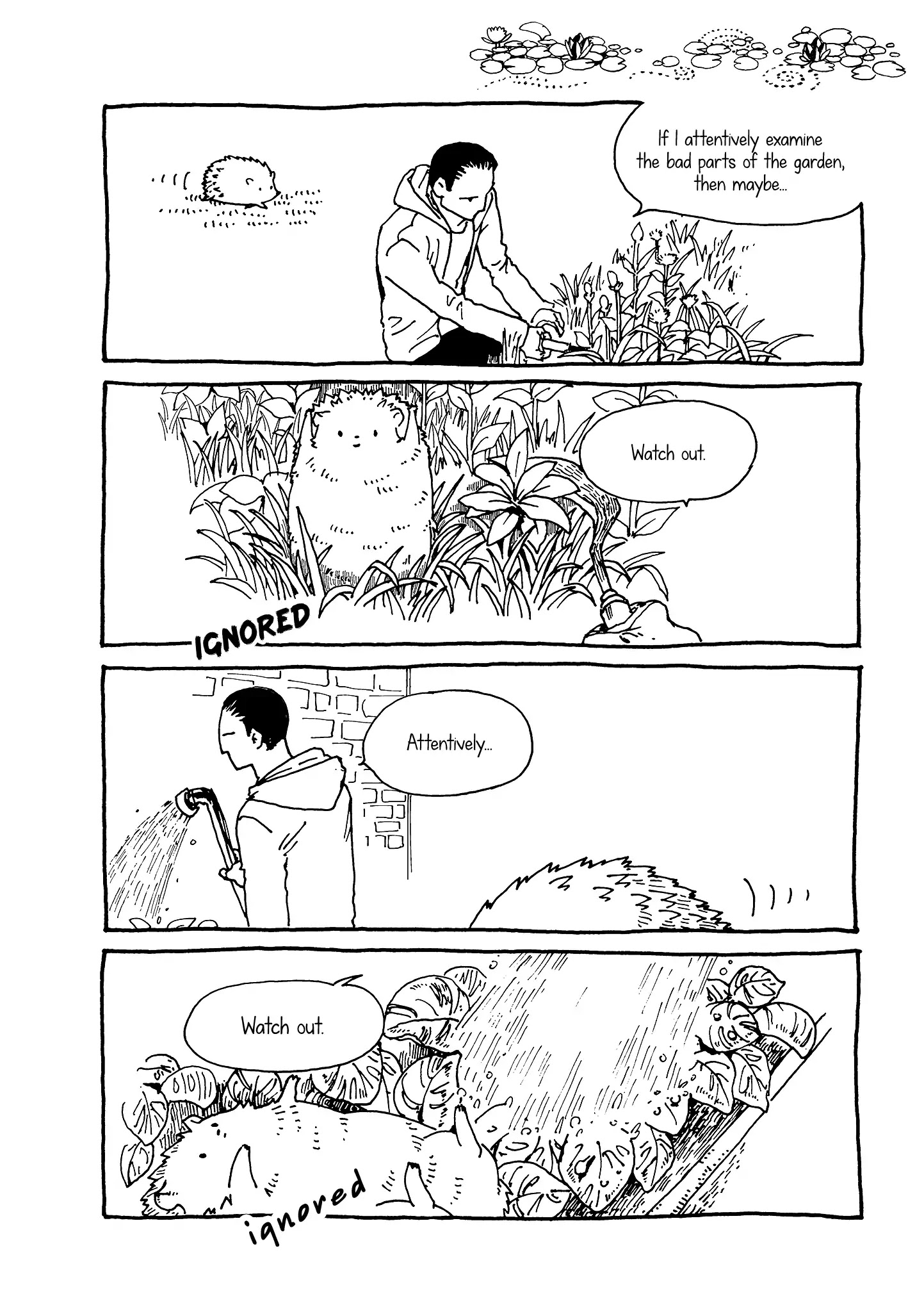 Hedgehog in the King's House Chapter 12 page 4 - Chapter 12: Home over the Garden