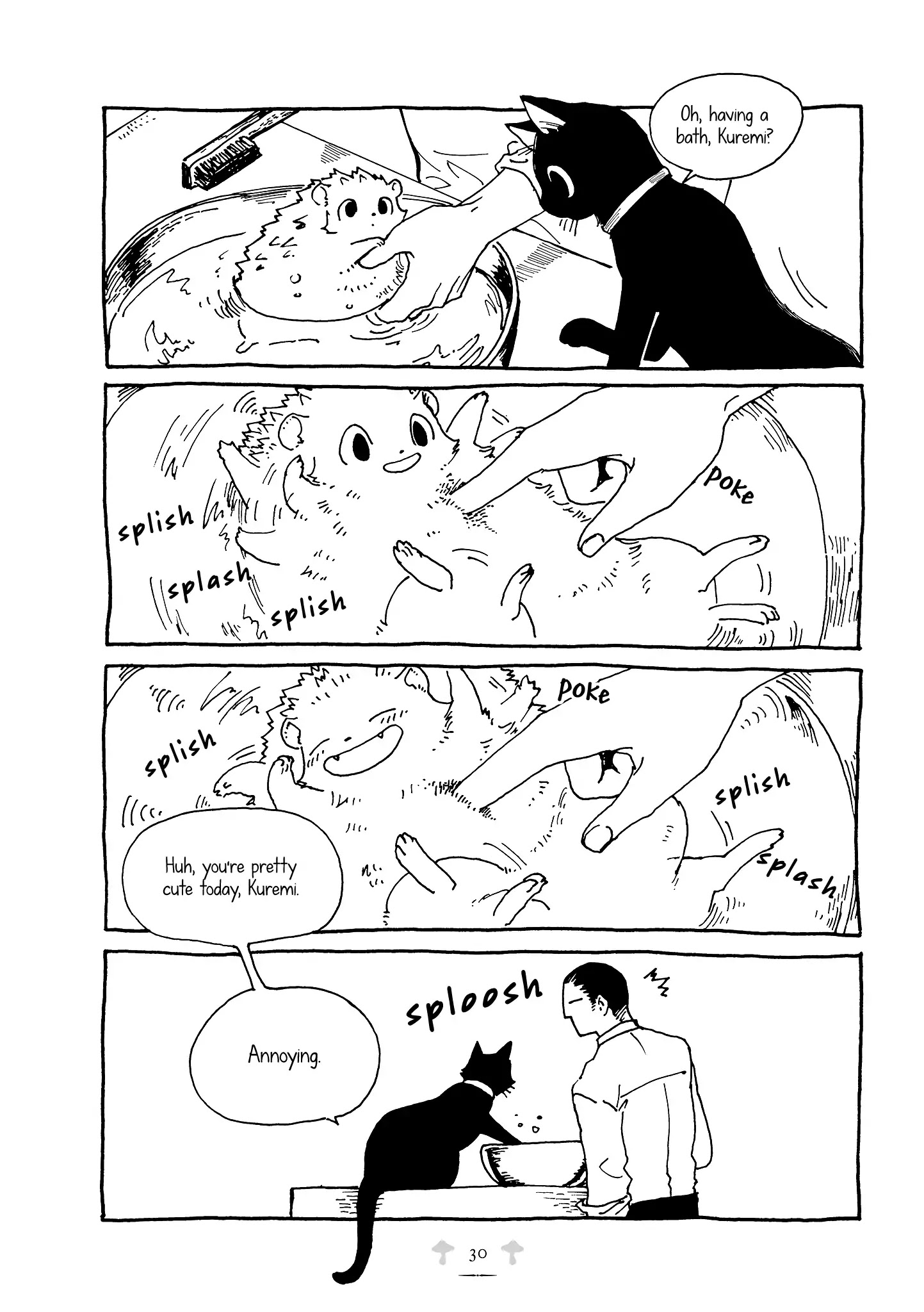 Hedgehog in the King's House Chapter 12 page 6 - Chapter 12: Home over the Garden