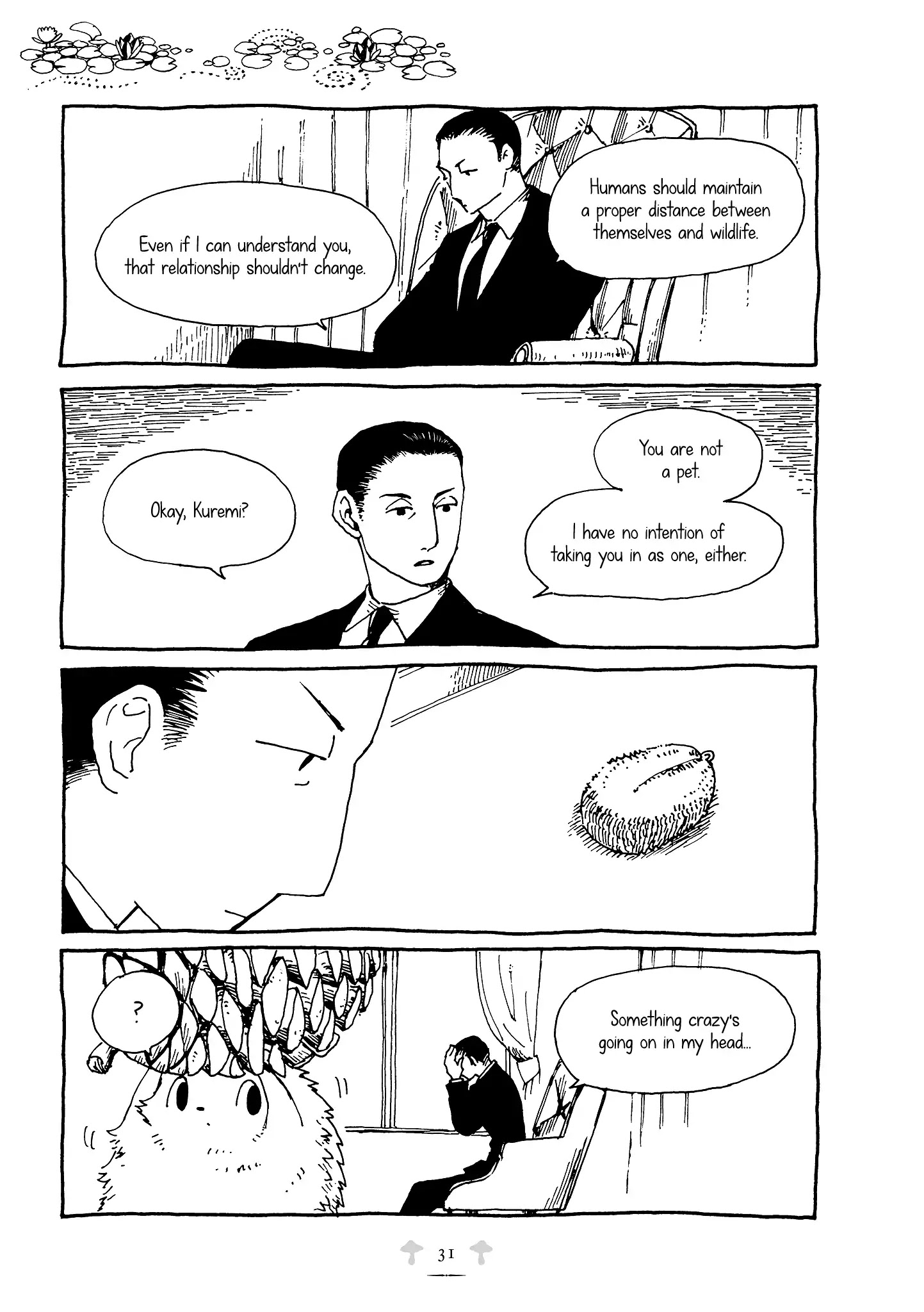 Hedgehog in the King's House Chapter 12 page 7 - Chapter 12: Home over the Garden
