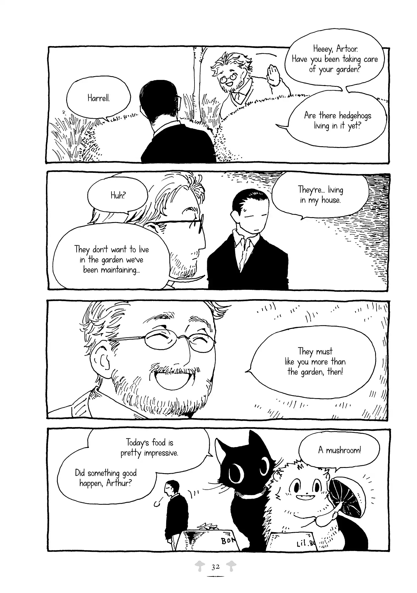 Hedgehog in the King's House Chapter 12 page 8 - Chapter 12: Home over the Garden
