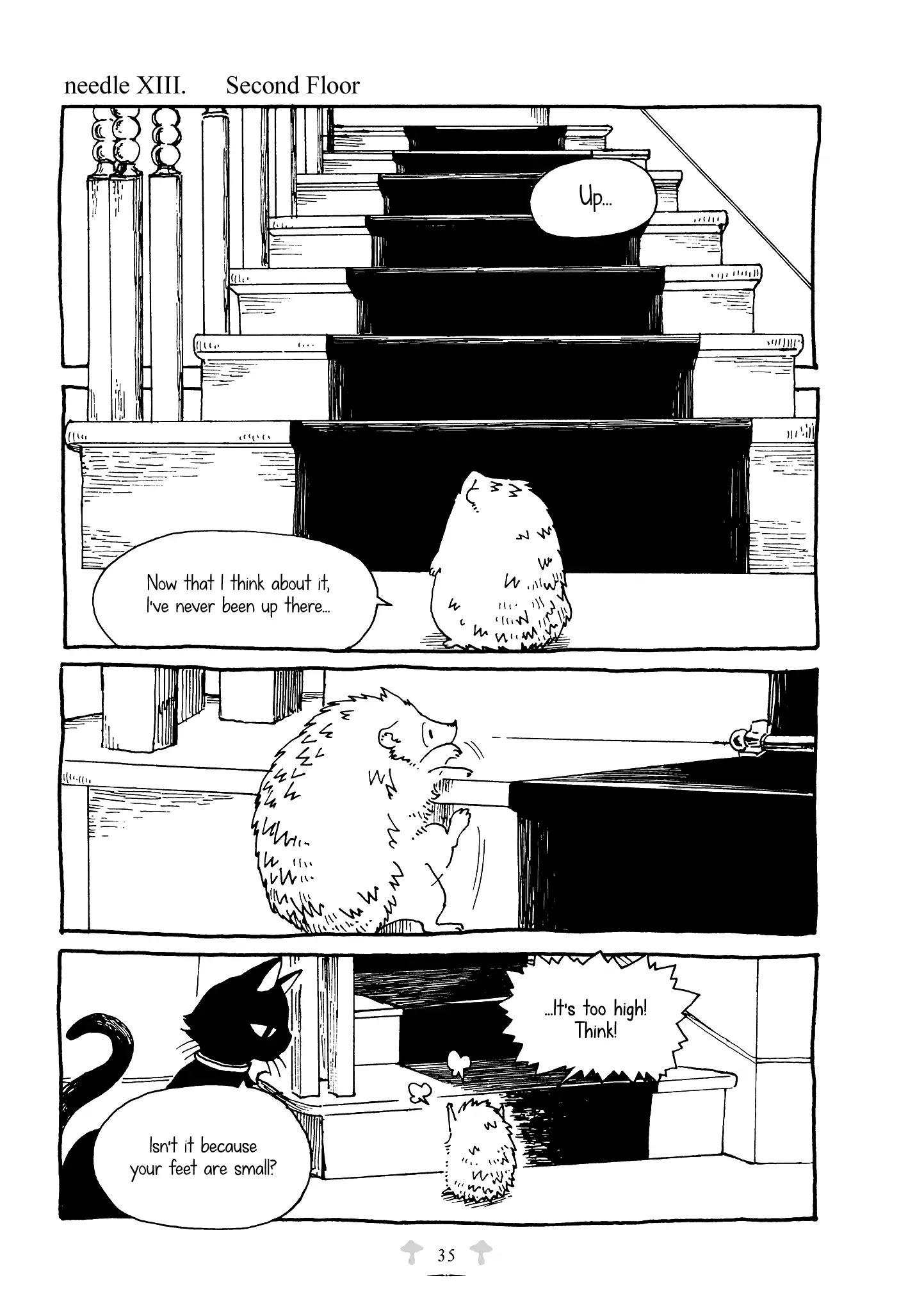 Hedgehog in the King's House Chapter 13 page 1 - Chapter 13: Second Floor