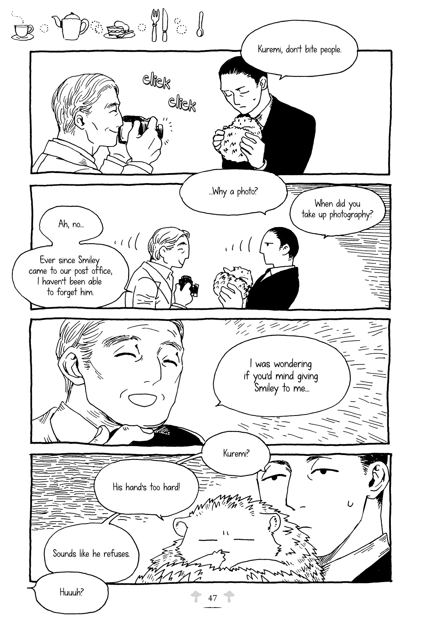 Hedgehog in the King's House Chapter 14 page 3 - Chapter 14: Uncle