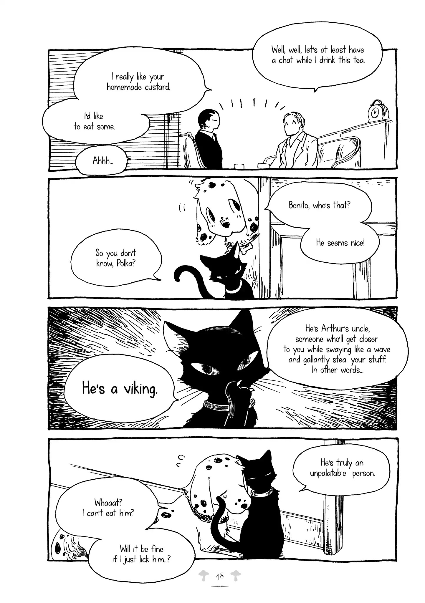 Hedgehog in the King's House Chapter 14 page 4 - Chapter 14: Uncle