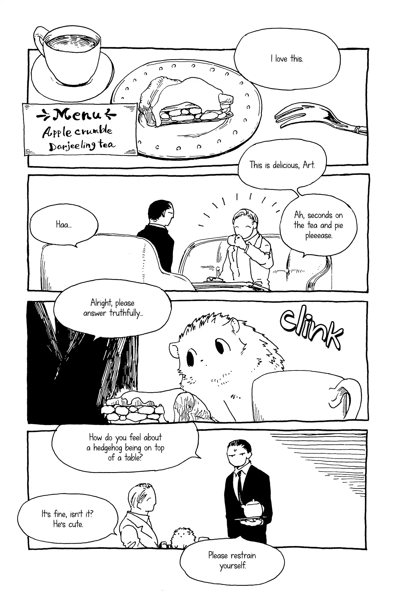 Hedgehog in the King's House Chapter 14 page 5 - Chapter 14: Uncle